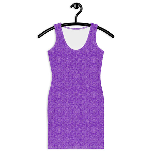 purple haze bodycon dress