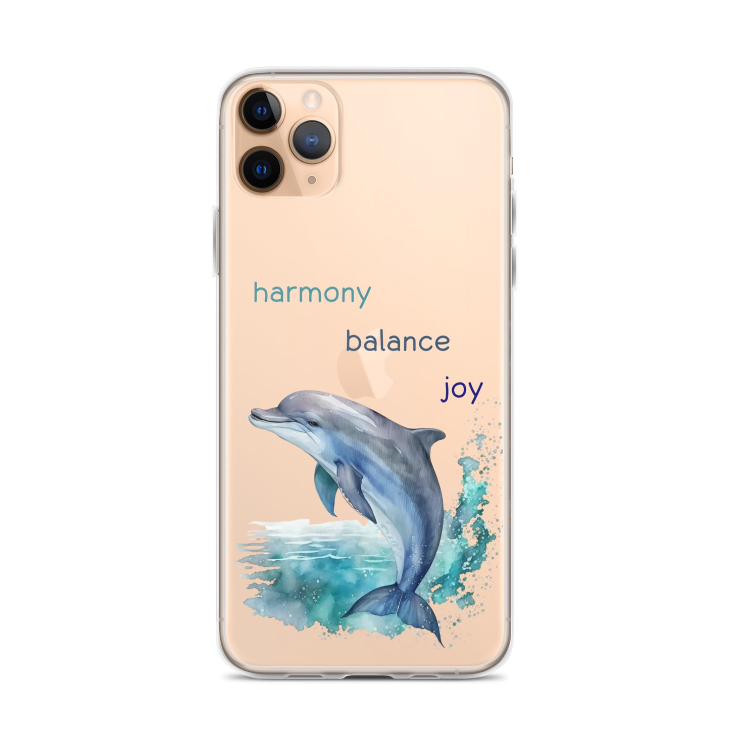 dolphin clear case for iPhone®