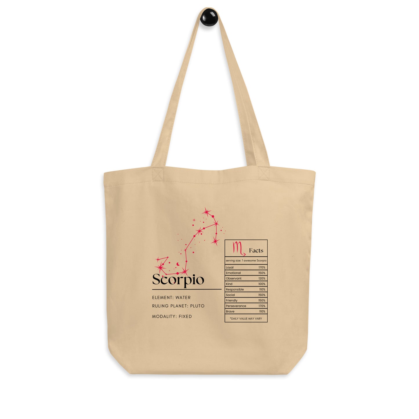 scorpio eco tote bag