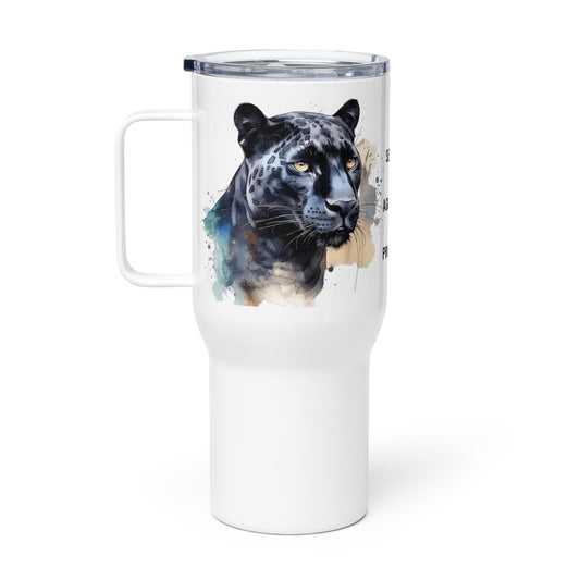 panther travel mug