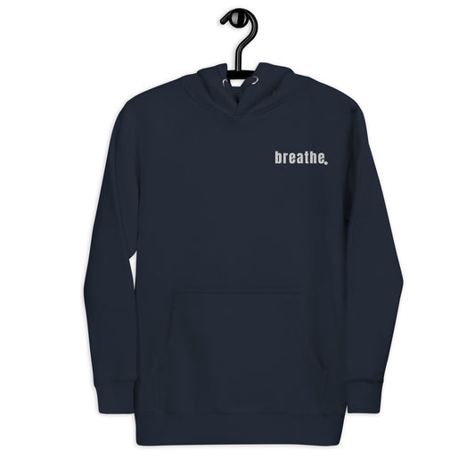 breathe unisex hoodie