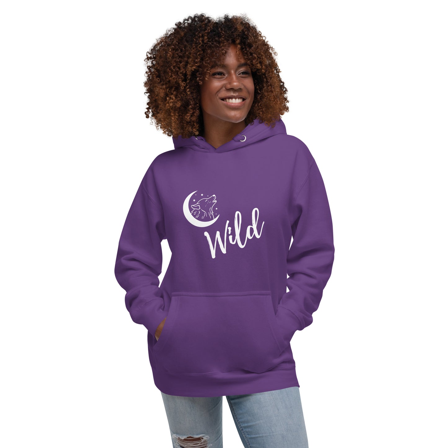 wild unisex hoodie