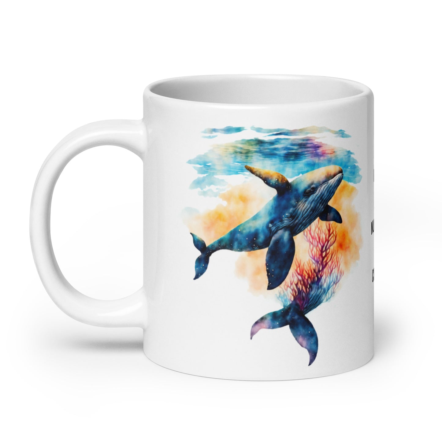 whale spirit animal mug