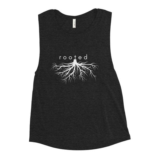 rooted muscle tank