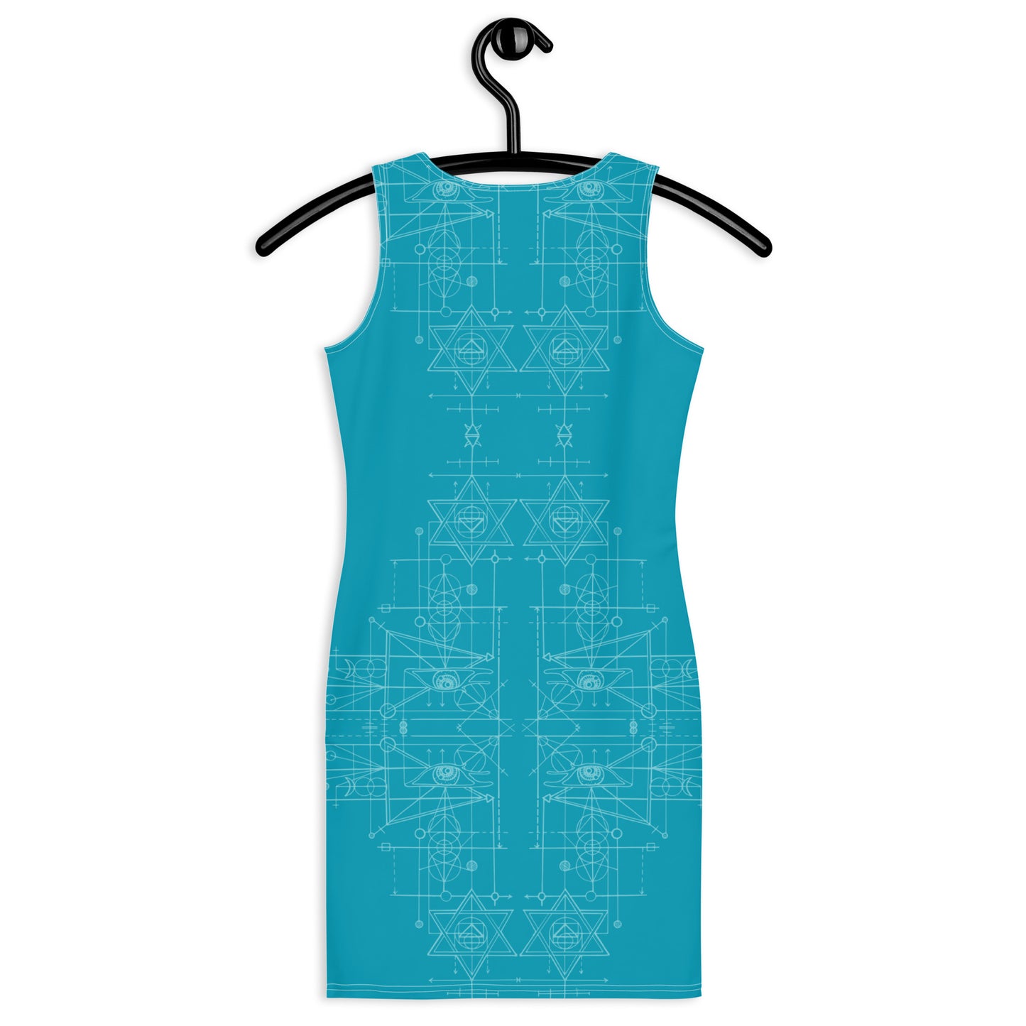 sacred geometry bodycon dress