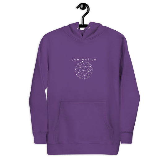 connection chakra unisex hoodie