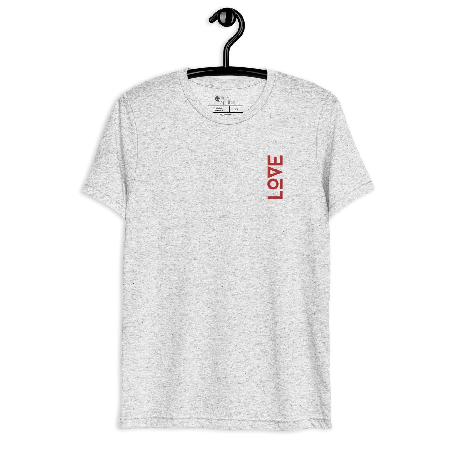 love embroidered unisex t-shirt