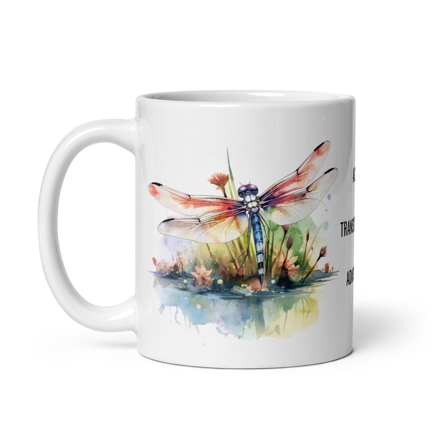 dragonfly spirit animal mug