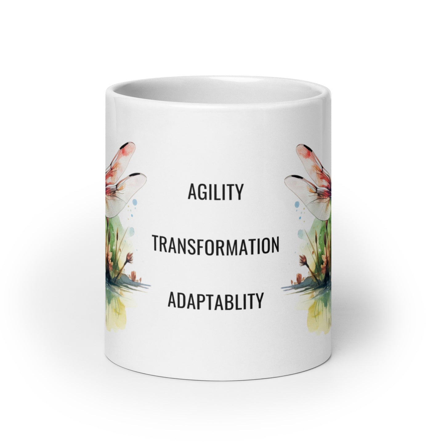 dragonfly spirit animal mug